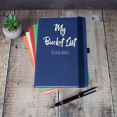 Bucket List Travel Notebook - A5 Journal
