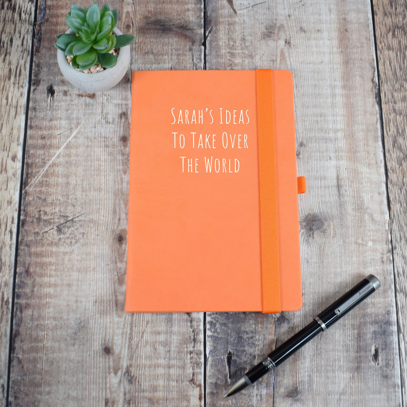 Personalised Notebook - Engraved A5 Journal