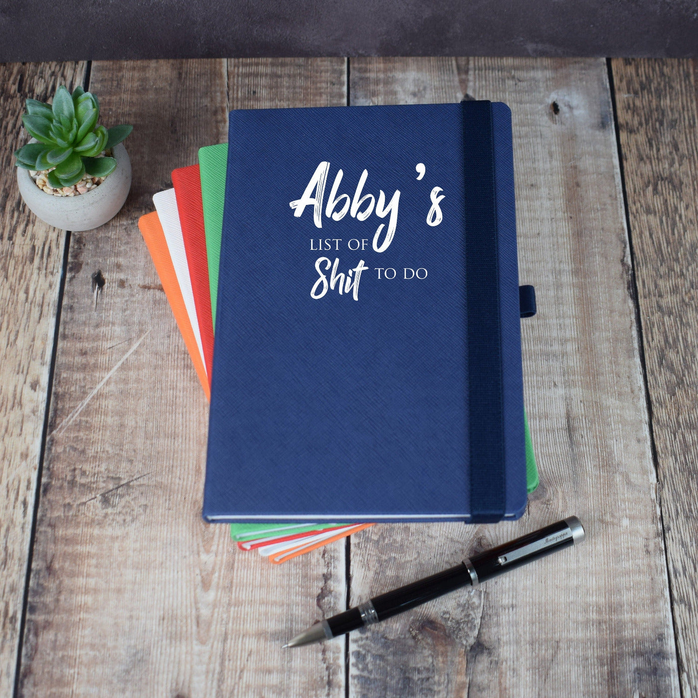 Personalised To Do List Funny Notebook - A5 Journal