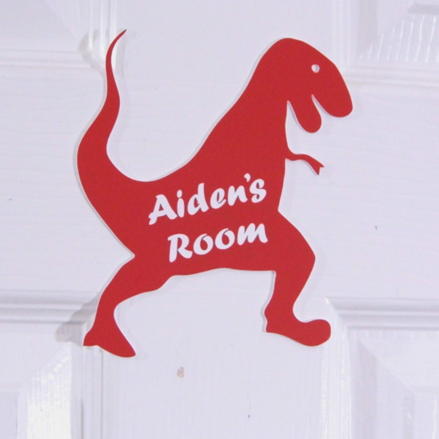 Personalised Children's Dinosaur Bedroom Door Sign