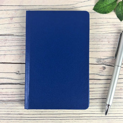 Personalised Pocket Notebook - A6, Embossed Initials