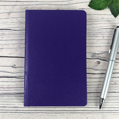 Personalised Pocket Notebook - A6, Embossed Initials