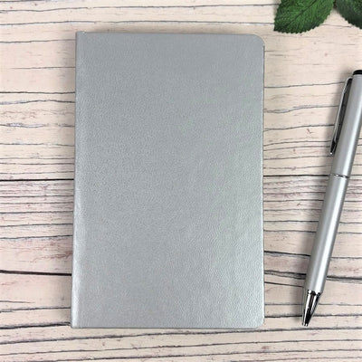 Personalised Pocket Notebook - A6, Embossed Initials